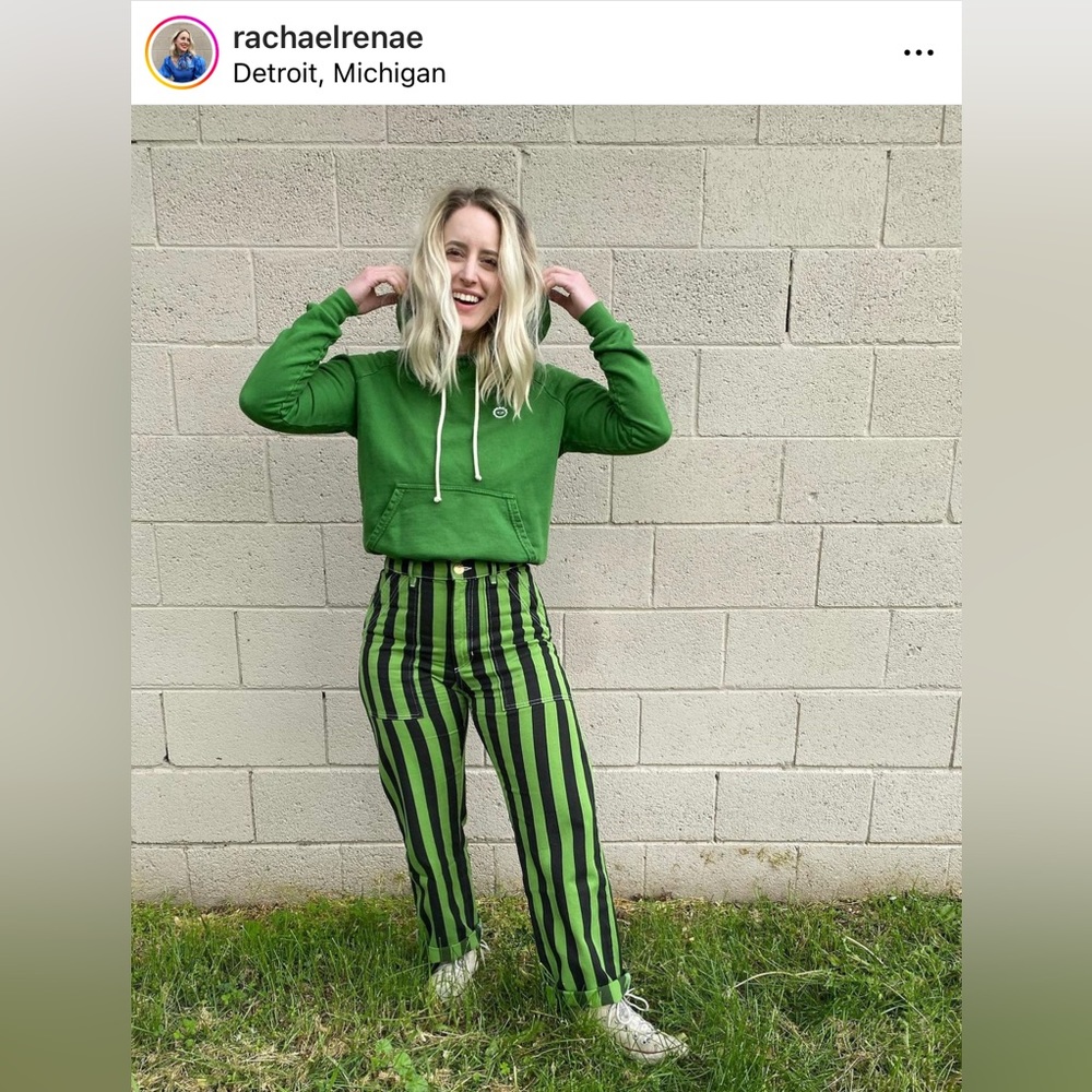 The Literal Cutest Big Bud Press Pants Ever! 💚🖤💚🖤